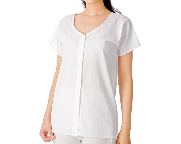 여성 반팔 전면 오픈 원터치 내의 CH-3 L 화이트