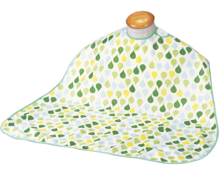 소프라피렌 식사용 앞치마 물방울무늬 포켓 없음 102242 그린