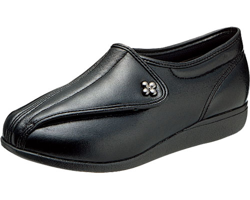 쾌보주의 L011 여성 22.0cm 블랙 스무스