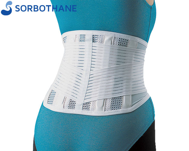 솔보 허리 보호대 63326 S 화이트