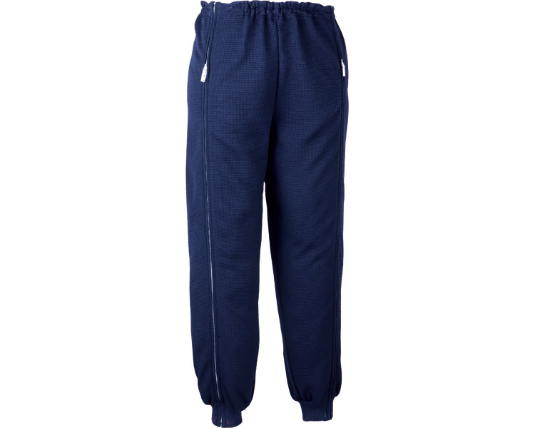 스퀘어 니트 전면 오픈 간호 바지 5111 M 네이비