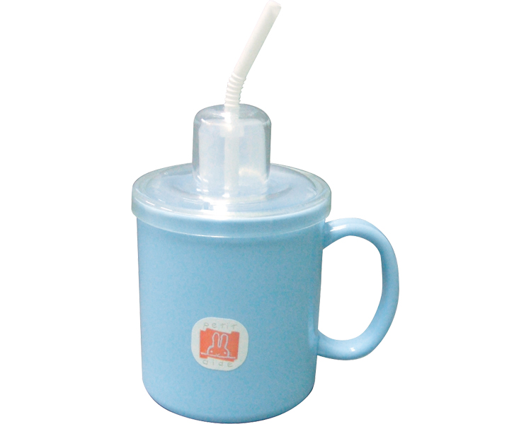 빨대 부착 머그컵 HS-N4-B 블루