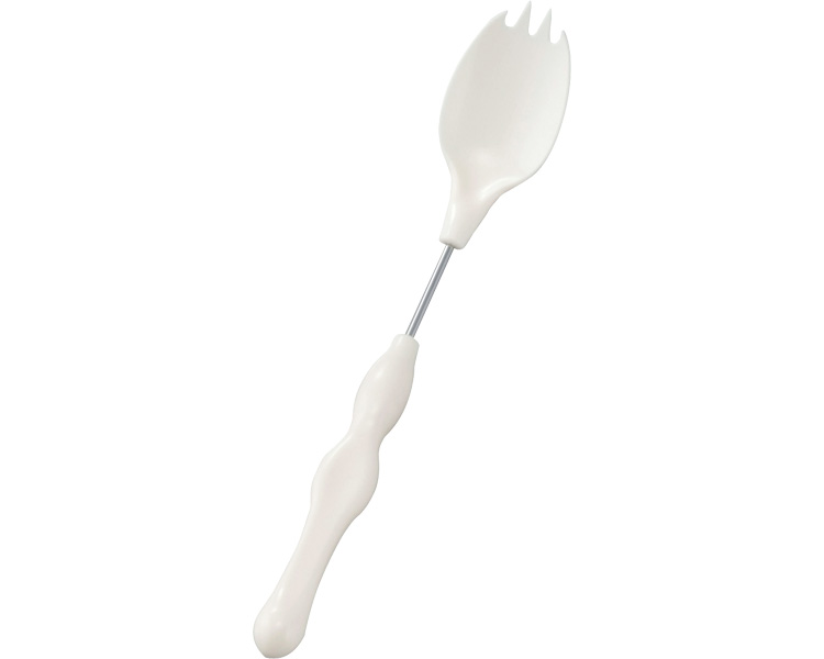 카루마게 35 고령자용 구부린 스푼 PP35-3 숟가락 포크 겸용(대)