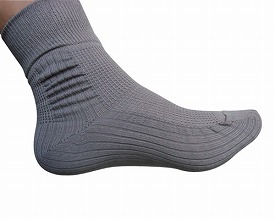 넘어짐 방지 양말 T10 24～25cm 블랙