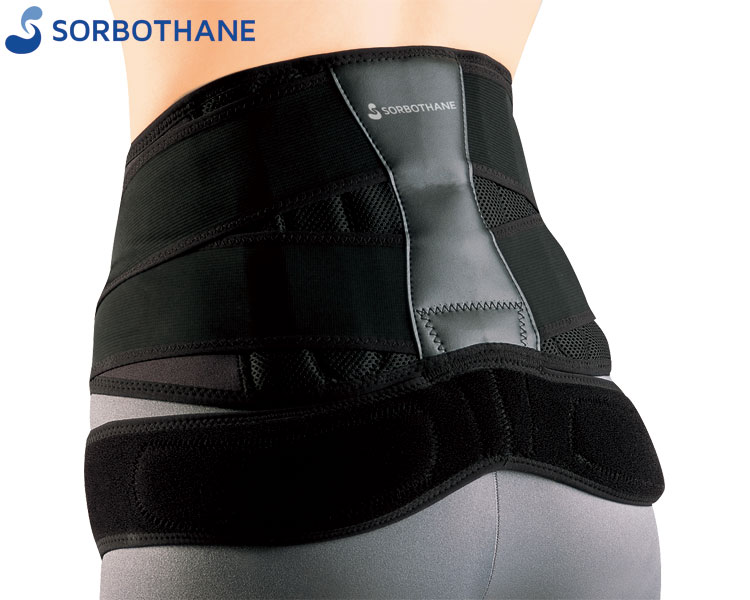 솔보 중전근+허리 보호대 63033 S 블랙