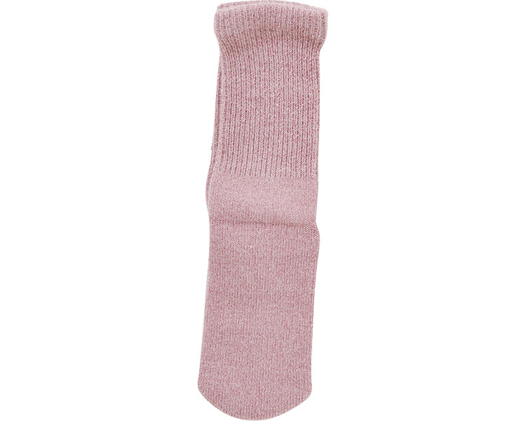 무압박 여성 양말 가을·겨울용 울혼방 3901 로즈