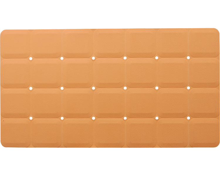 테이코브 미끄럼방지 욕실매트 YM03 오렌지