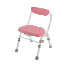 M형 접이식 샤워체어 등받이 있음