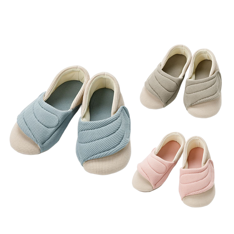 아유미 와이드벨트 와플 실내화 2229 9E