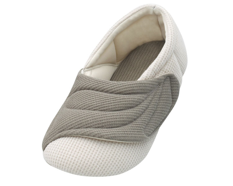 아유미 와이드벨트 와플 실내화 9E LL 260-270 그레이 2229