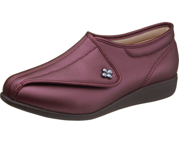 쾌보주의 L011 여성 24.0cm 와인 스무스