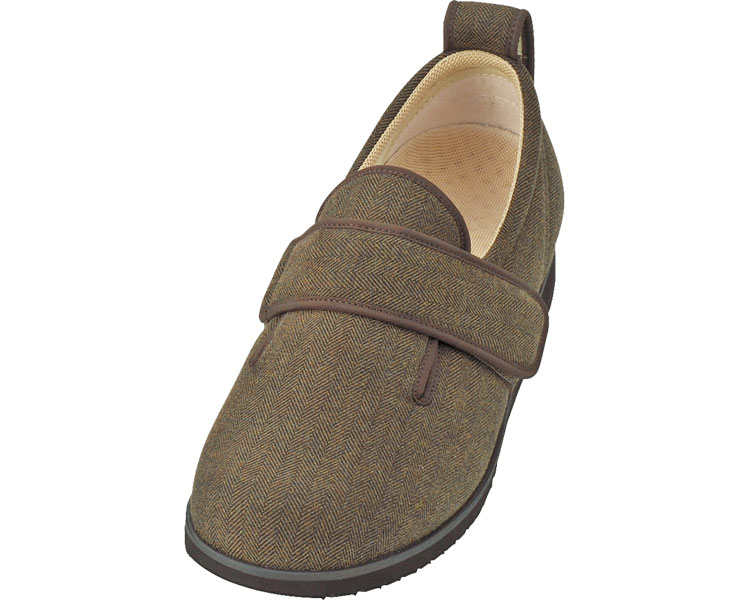 아유미 더블매직2 헤링본 (한 짝,왼발) 5E LL 250-255 브라운 7023