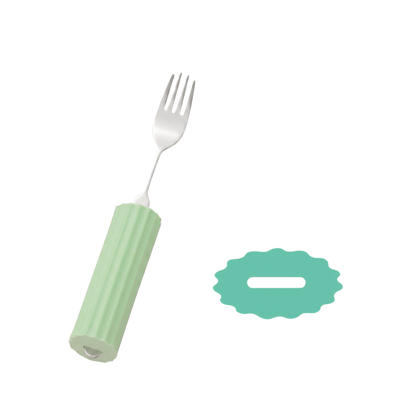 스테인리스 실리콘 스펀지 스푼 손잡이 타입 N-5/SS-2 포크(소)