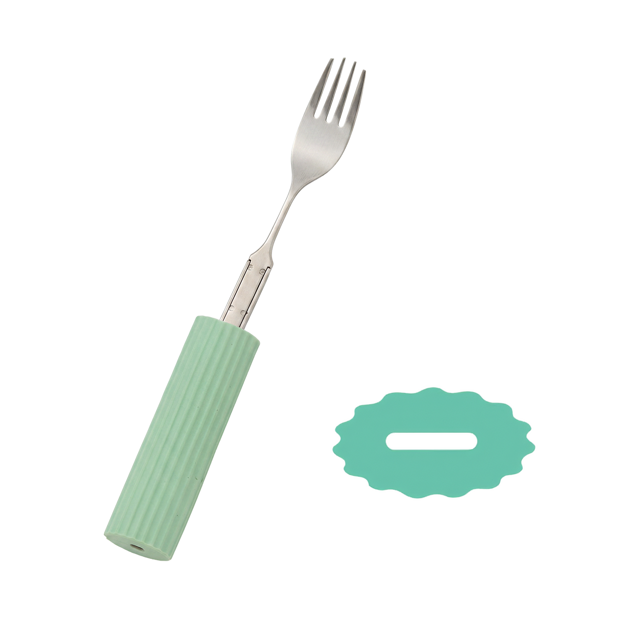 구부려 사용 실리콘 스펀지 부착 R-20/SS-2 포크(대)