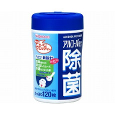 알코올 함유 살균 웨트티슈 (보틀형)