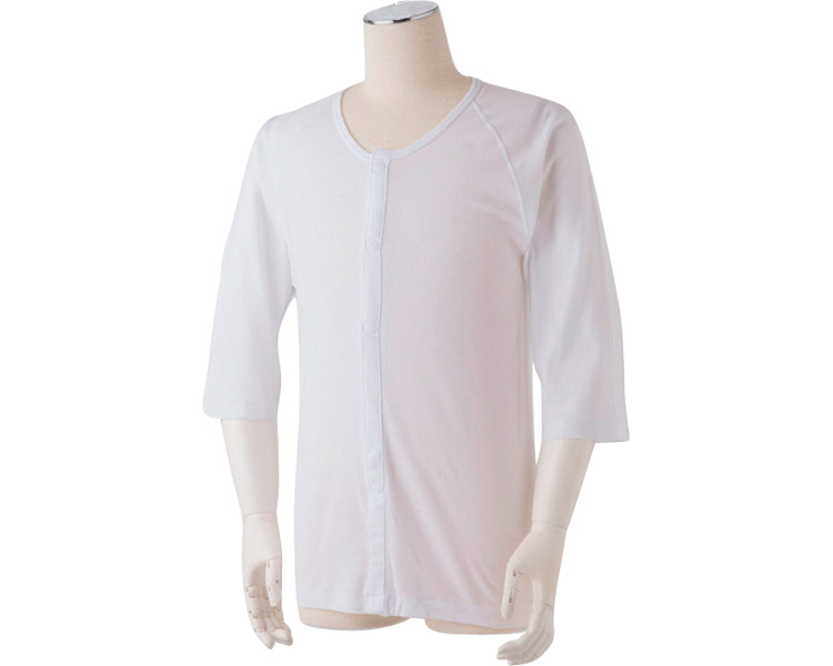 남성 7부 원터치 내의 S-M-W2 화이트 LL