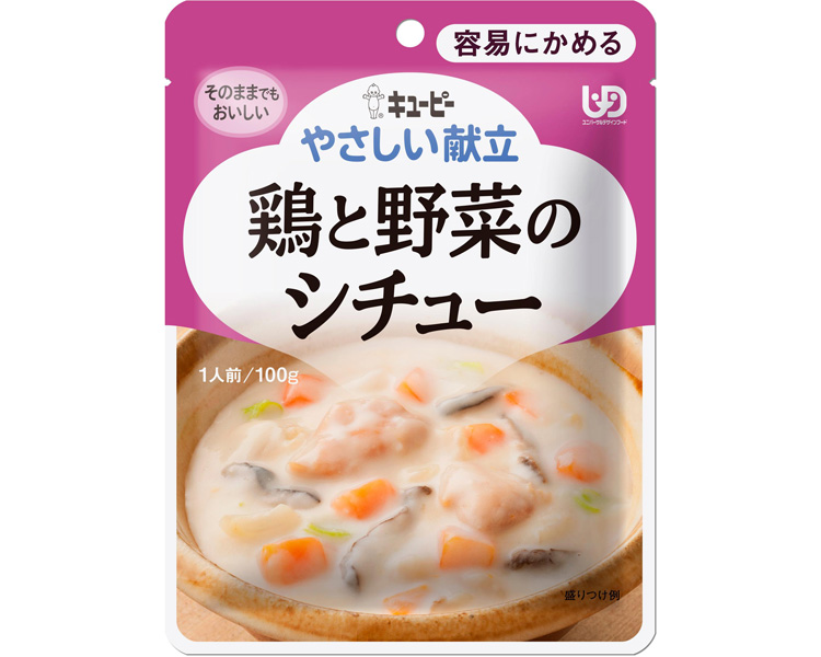큐피 부드러운 닭고기 채소 스튜 (Y1-14) 20157 100g