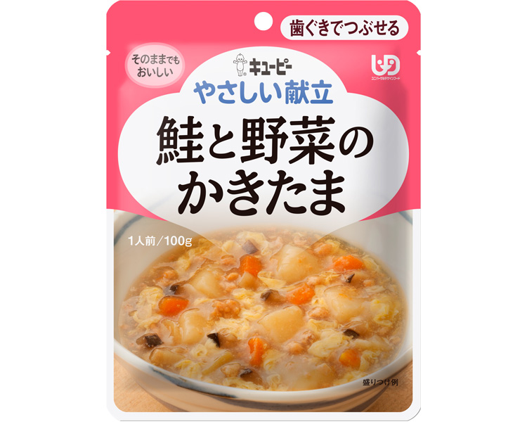 큐피 부드러운 연어 채소 계란국 (Y2-11) 20135 100g