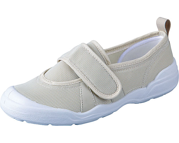 성인 실내화 02 벨크로 타입 남녀공용 28.0cm 베이지