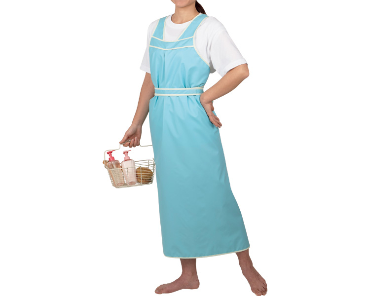 목욕 케어 앞치마Ⅱ LL 6018 청록색