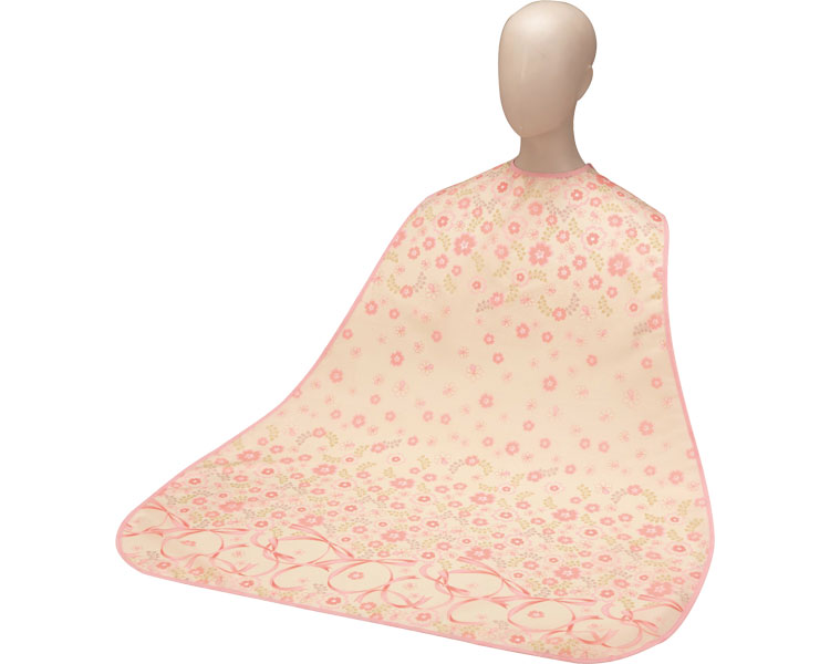 식사용 앞치마Ⅱ(롱타입) 6068 플라워 블루