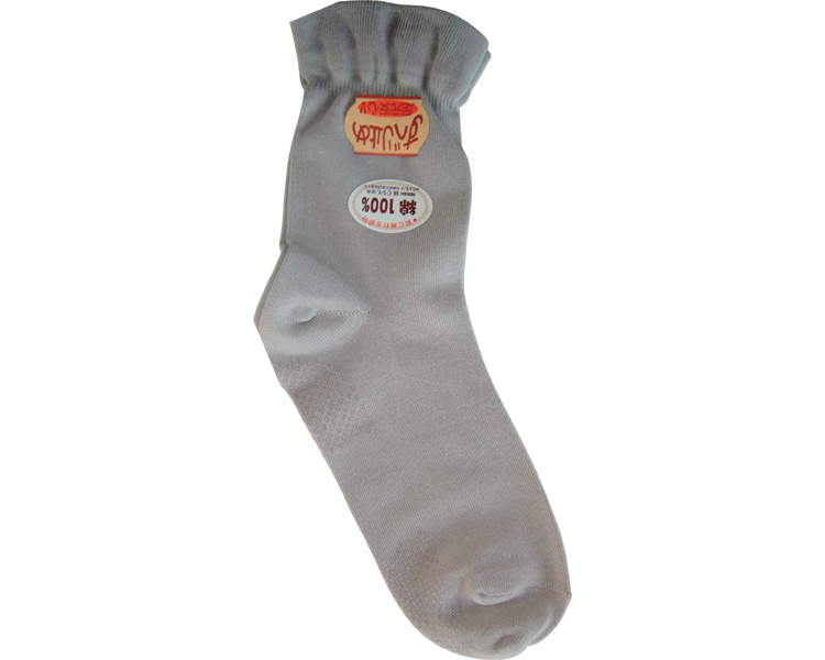 한 손 가능 남성 미끄럼방지 양말 521S 그레이