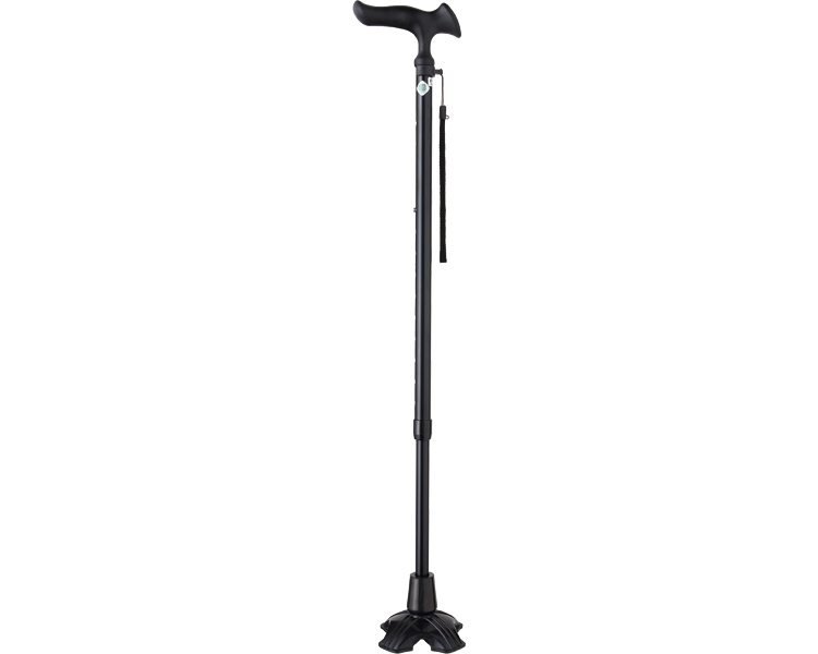 카루가모E 네발 DX 지팡이 WB3778 블랙