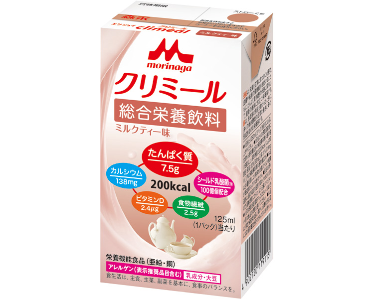 모리나가 크리미 종합영양음료 밀크티 맛 650485 125mL