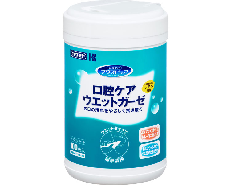 구강 케어 젖은 거즈 039-102450-00 100매입 보틀