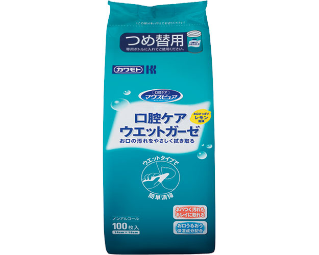 구강 케어 젖은 거즈 039-102451-00 100매입 리필용