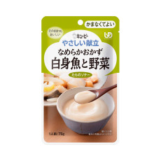 큐피 부드러운식단 부드러운반찬 흰살생선채소 (Y4-17)