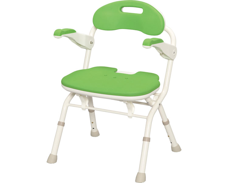 안주 접이식 목욕의자 FS 536-052 그린