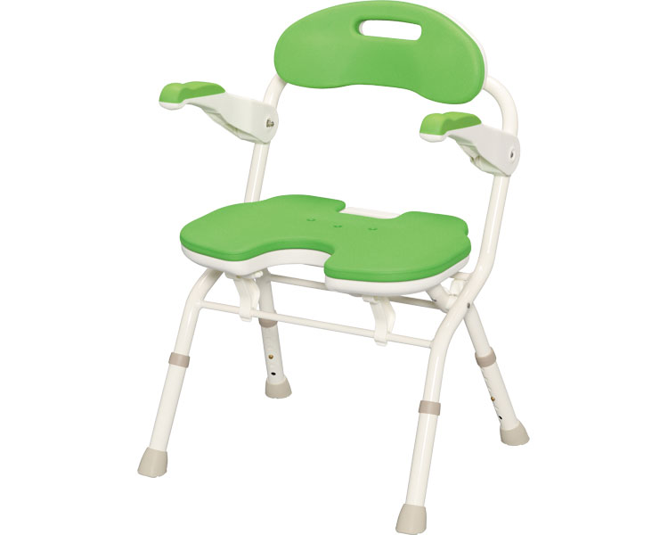 안주 접이식 목욕의자 FU 536-055 그린