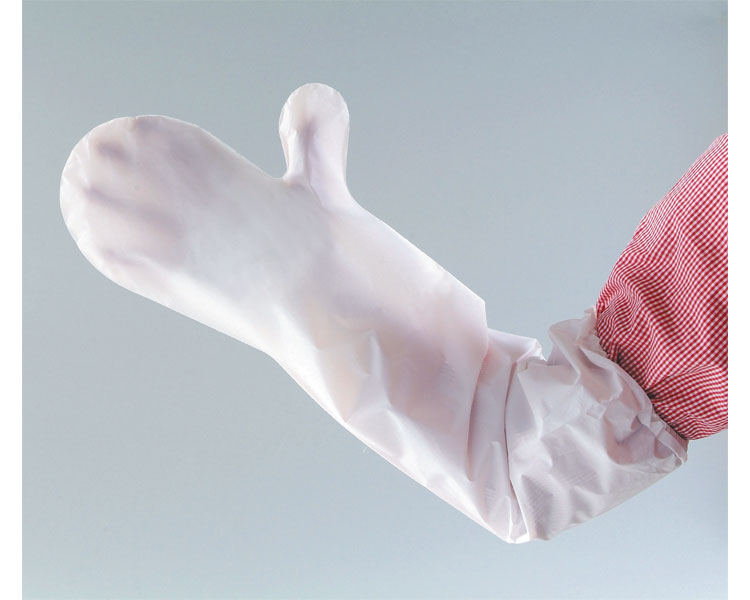 깁스 방수 커버 장갑 7415 반투명 좌우 양용 2매입