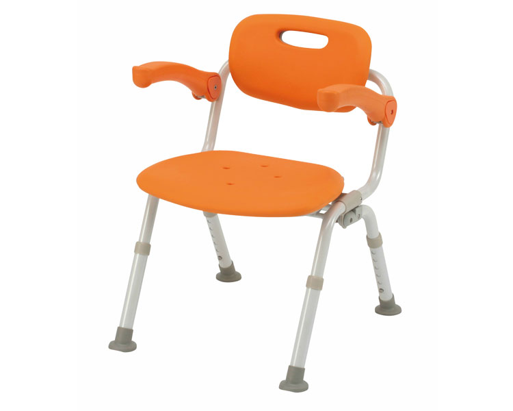 유클리어 목욕의자 미들 SP 접이식N PN-L41721D 오렌지