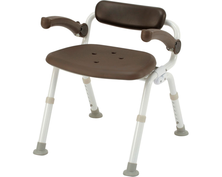 유클리어 목욕의자 미들 SP 등지지 접이식N PN-L42021BR 모카브라운