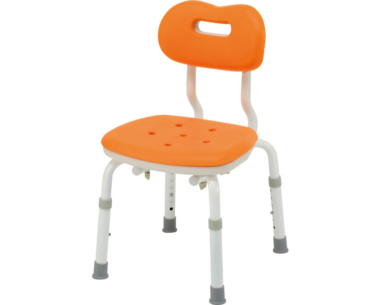 유클리어 목욕의자 콤팩트 등받이 N PN-L41121D 오렌지