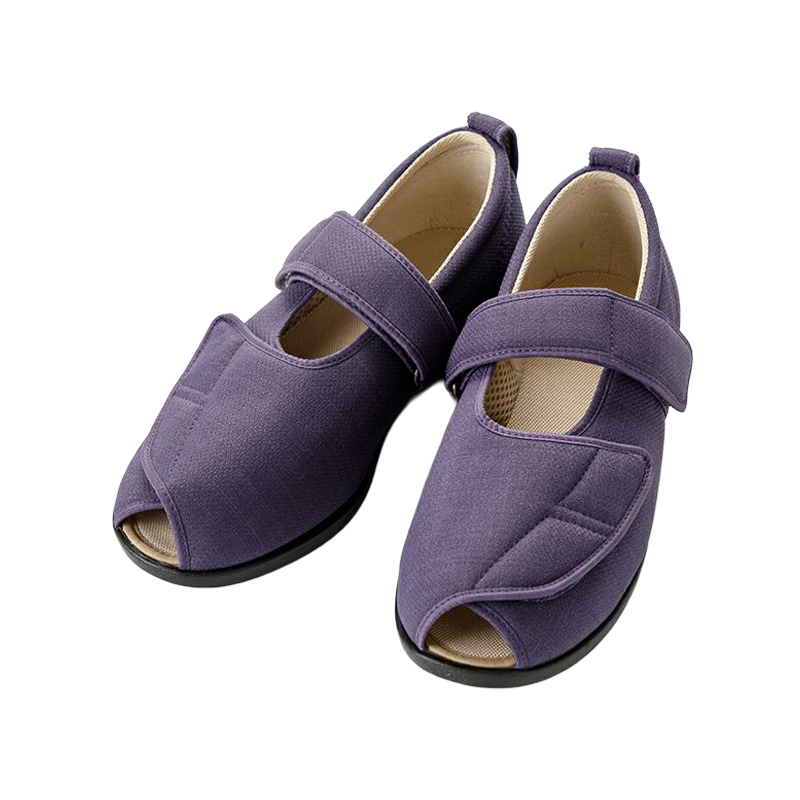 아유미 오픈매직3 샌들 5E L 240-245 퍼플 7031