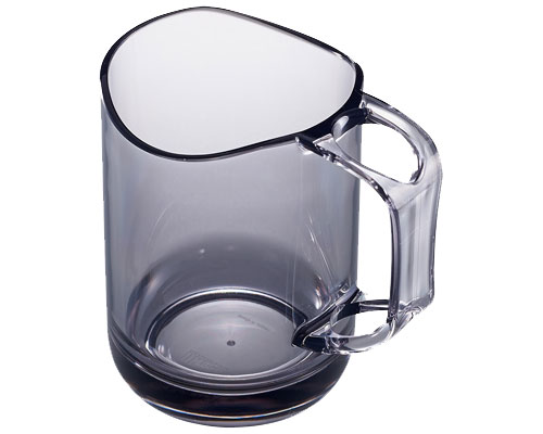 물 빠짐 스탠드 머그컵 그레이