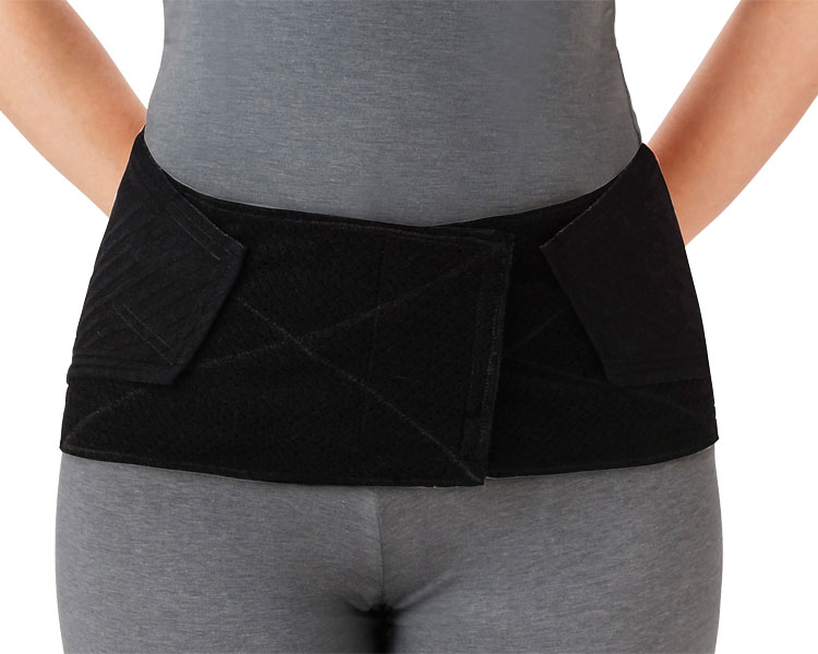 런백 슬림 허리 보호대 33974 L 블랙