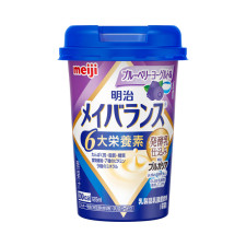 메이지 밸런스 미니 컵 블루베리 요구르트 맛 1415457 125mL
