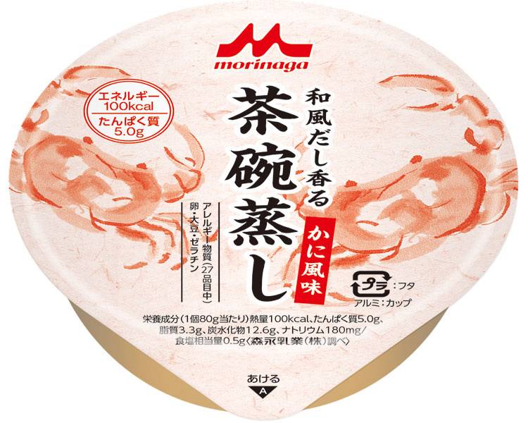 모리나가 계란찜 게 맛 652477 80g