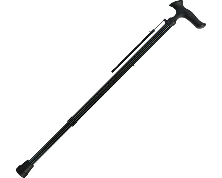 카루가모 옴므 남성 지팡이 (오리지널 컬러) CX-07020 크로커 블랙