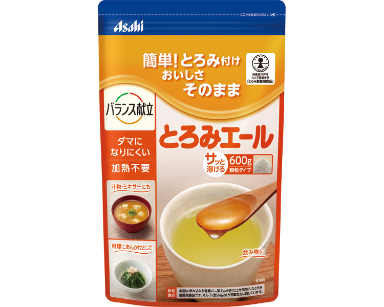아사히 사르르 녹는 토로미 연하곤란자용 점도조절 식품 19343 600g