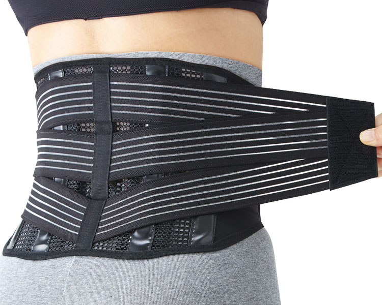 솔보 허리 보호대 트리플 서포트형 63100 S 블랙