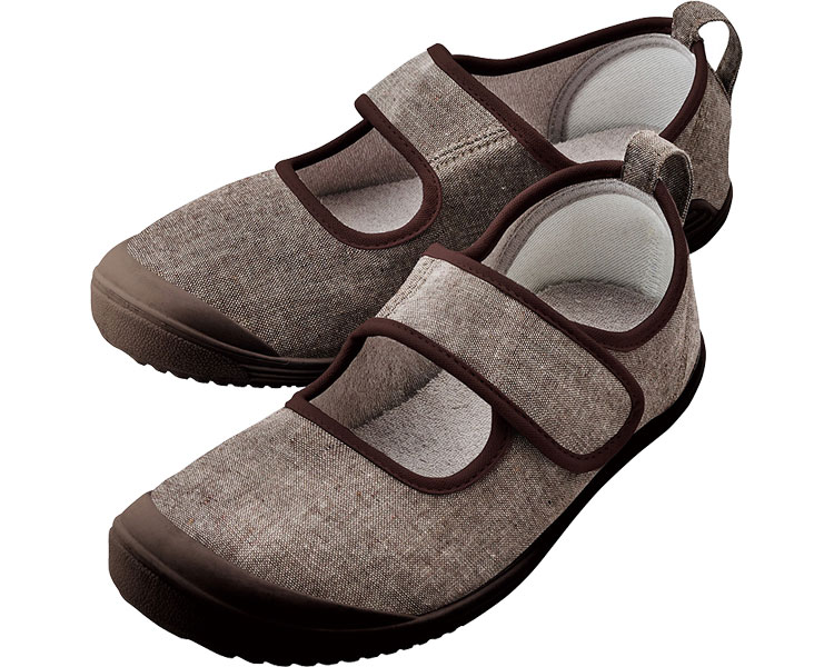 입원 지원 슈즈 남녀공용 91486 26.0cm 브라운