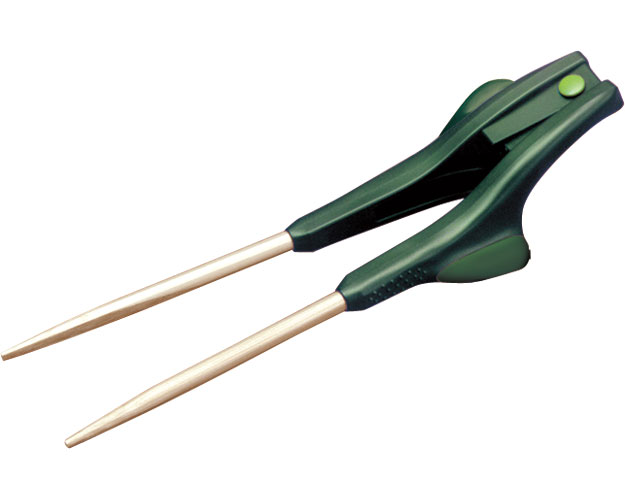 하시조군 실버전용 젓가락 S2-6 그린(20cm) 오른손용