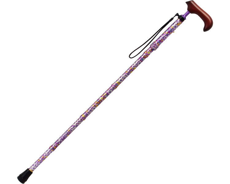 접이식 지팡이 테노히라 (손바닥형) AS-T16PK 핑크 꽃무늬