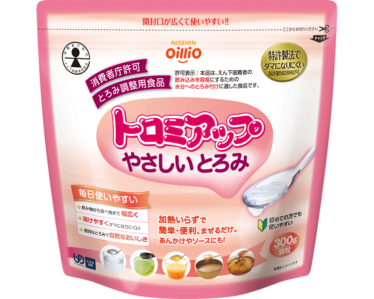 오일리오 도로미업! 연하곤란자용 점도조절 식품 20301 300g