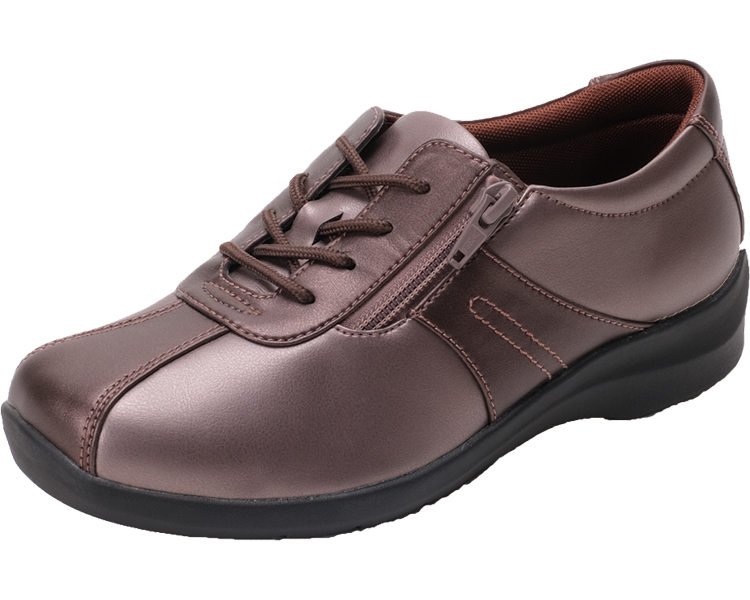 EVE195 여성 24.5cm M세피아 콤비